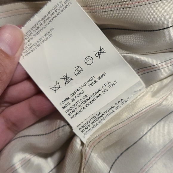 VIVIENNE WESTWOOD RED LABEL Cotton Brown Blazer 42 - Picture 9 of 10